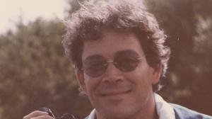 Raul Julia at his country home, 1982. Photo by Rona Elliot