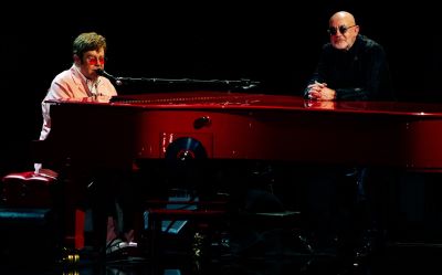 Elton John at Piano